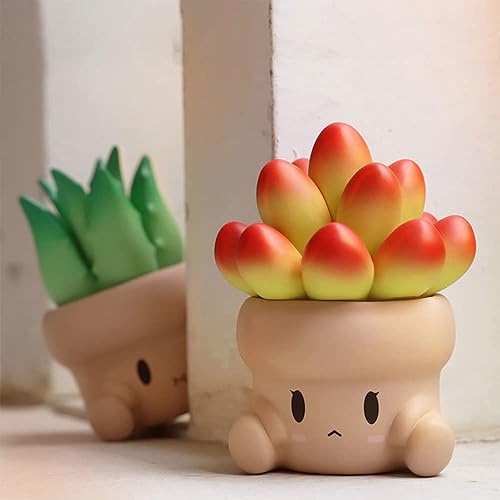 Miniatura 4 de Hugging Succulents Series - Caja ciega de juguetes para niñas, figuras lindas, modelo de acción, regalo de cumpleaños, bolsa ciega de colección