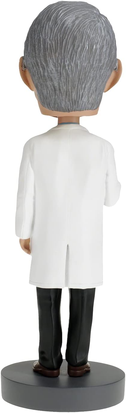 Royal Bobbles Dr. Anthony Fauci Bobblehead, Premium Polyresin Lifelike Figure, Unique Serial Number, Exquisite Detail : Toys & Games