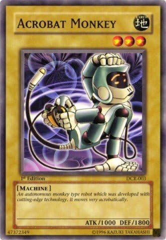 Yu-Gi-Oh! - Acrobat Monkey (DCR-003) - Crisis Oscura - 1 Edición - Común