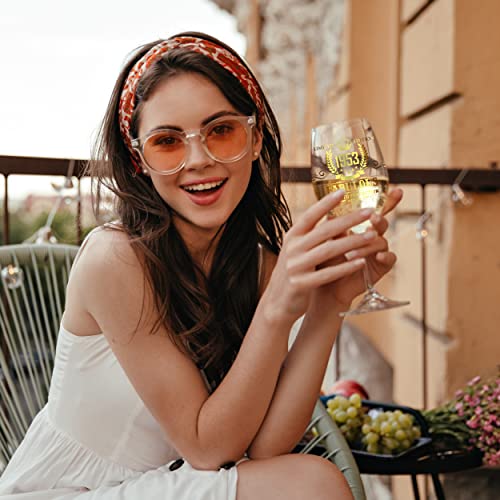 Kies®Gift 1953 Wine Glass Happy Birthday Gifts Women Gifts Women Birthday Gift Ideas 70Th Birthday Decorations Vintage Decor Gifts For Him Novelty Gifts Drinking Glasses Wine Decanter Wine Glasses #TOP5