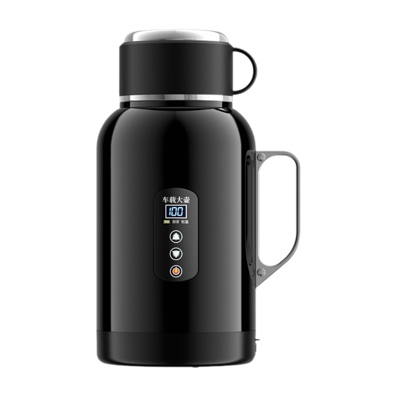 Car Electric Kettle 12/24V Heated Travel Mug Hot Water | Car Electric Kettle 12/24V Heated Travel Mug Hot Water Portable Boiler Without Base Stainless Steel-image-44