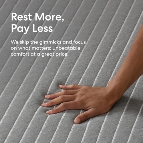 Siena 10” California King Memory Foam Mattress - Medium Firm - 180 Night Trial - Premium Pressure-Relieving Layers - 10 Year Warranty - Mattress in a Box - CertiPUR-US Certified
