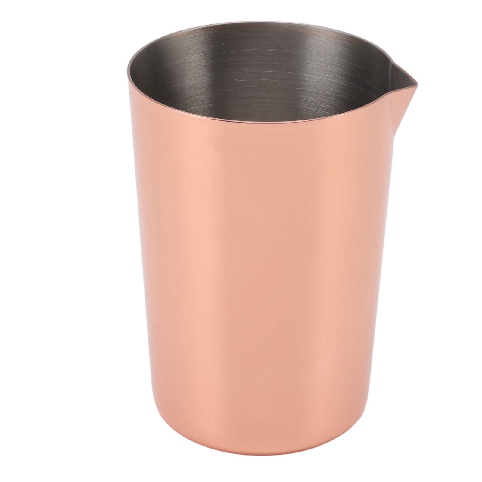 Stainless Steel Bartending Cup Mixing Pitcher Dishwasher Safe corrode Proof Cocktail Mixing Cup for Stirred Cocktail (Copper), Cocktail Mixing Glass, Bartending Cup Cocktail Mixing Cup Bar Mixing Cu