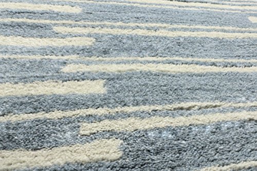 Bashian Area Rug, 5' X 7'6", Blue #TOP3