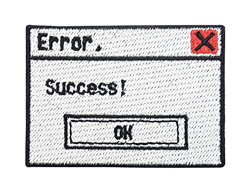Finally Home Lustige Error. Success! Fehlermeldung Patch zum Aufbügeln | Retro Gamer Patches, Computer Bügelbild, Aufbügler, Aufnäher