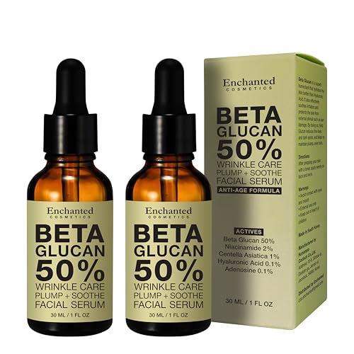 50% Beta Glucan Anti-Aging, Plumping Serum (1.01 Fl Oz (Pack of 2), 2pcs)