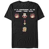 Nintendo Legend of Zelda Take This Mens S Graphic T Shirt - Fifth Sun, Black, Small