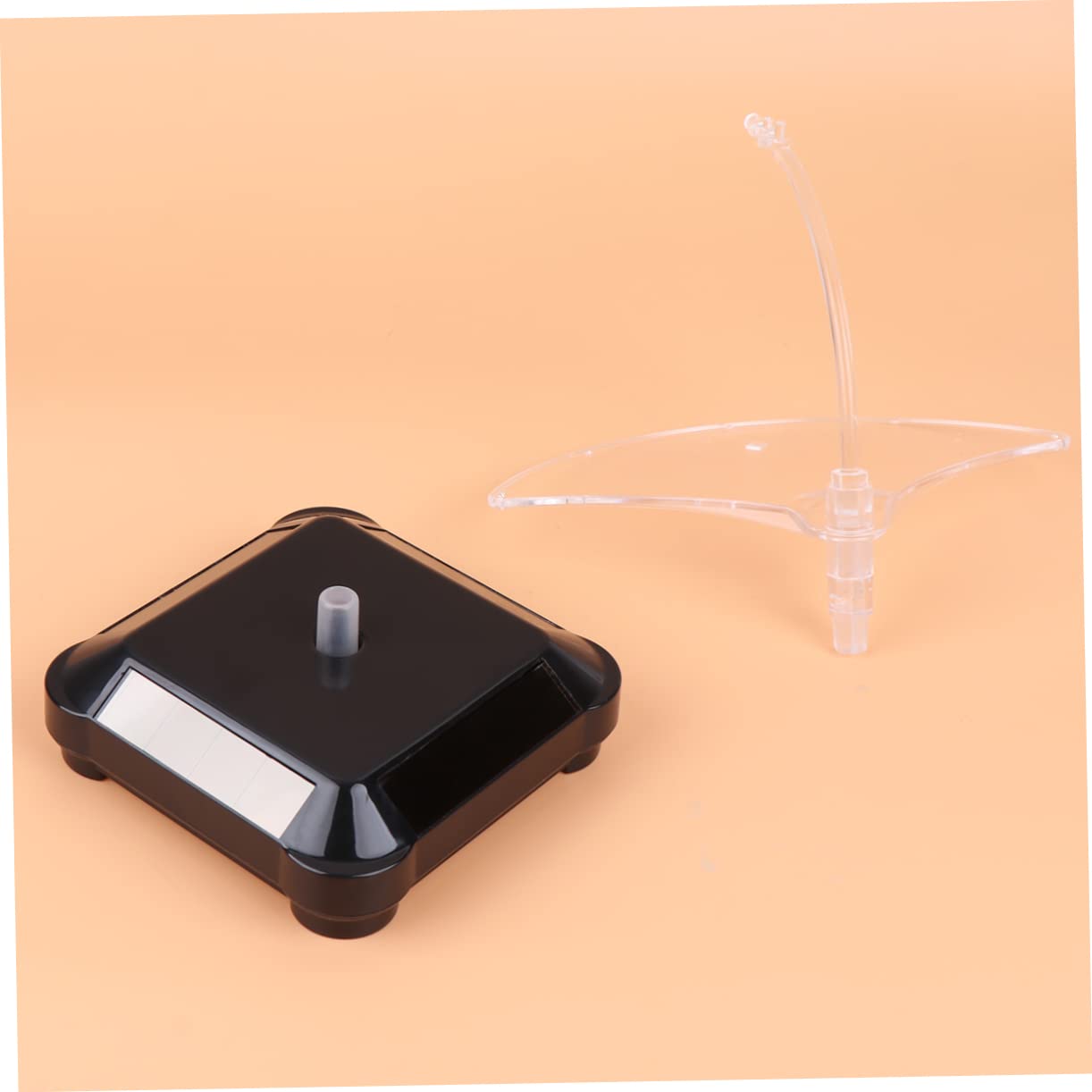 SOLUSTRE Table Top Display Stand Turntable Showcase Glasses Rack Eyewear Stand Glasses Display Stand Eyeglass Holder for Desk Jewelry Holders Sunglasses To Rotate Jewelry Rack