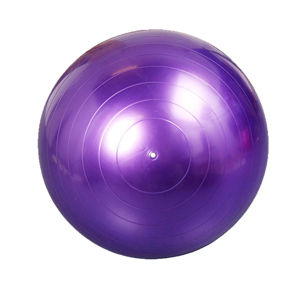 ZHIYE Purple Pilates Ball 45 CM Yoga Exercise Ball Core Fitness Bender, Yoga, Stability, Barre - Image 4