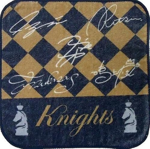 一番くじ あんさんぶるスターズ!~ありがとう、転校生ちゃん☆~ K賞 サイン入りミニタオル 【Knights】 単品