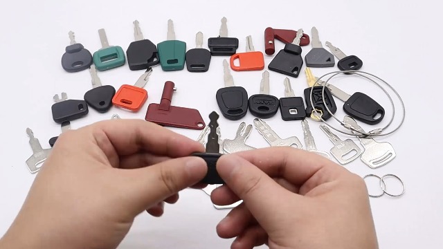HiSport 42 Keys Heavy Equipment Master Key Set - Compatible with