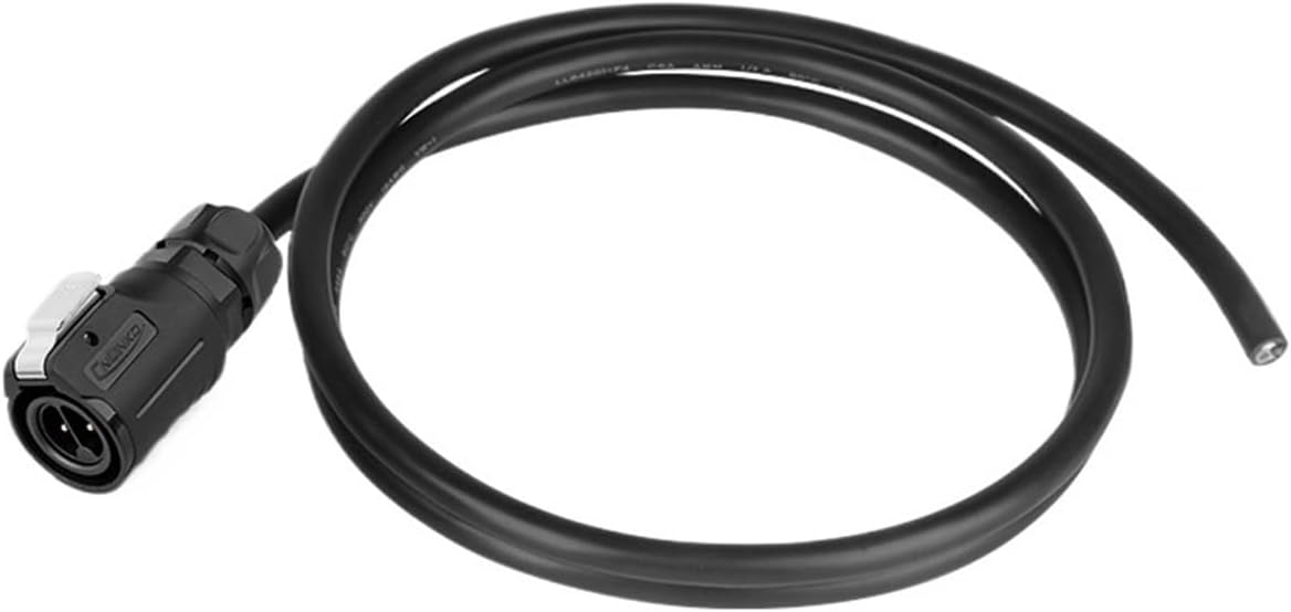 M16 PBT Plastic 2 Pin~9 Pin Power Cable Connector 1/2M Extended Cable IP68 Industrial Connectors Waterproof Outdoor(5pin Dual Plug)