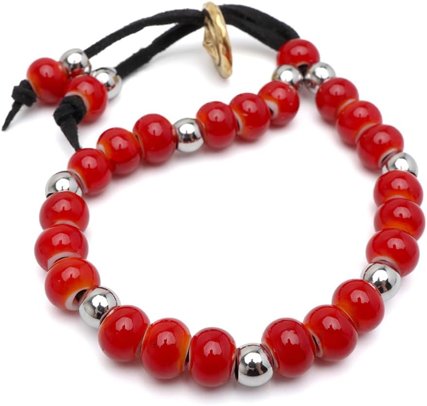 赤珊瑚＆水晶 インディアンブレス 赤珊瑚＆水晶 インディアンブレス | ブレスレット・バングル
