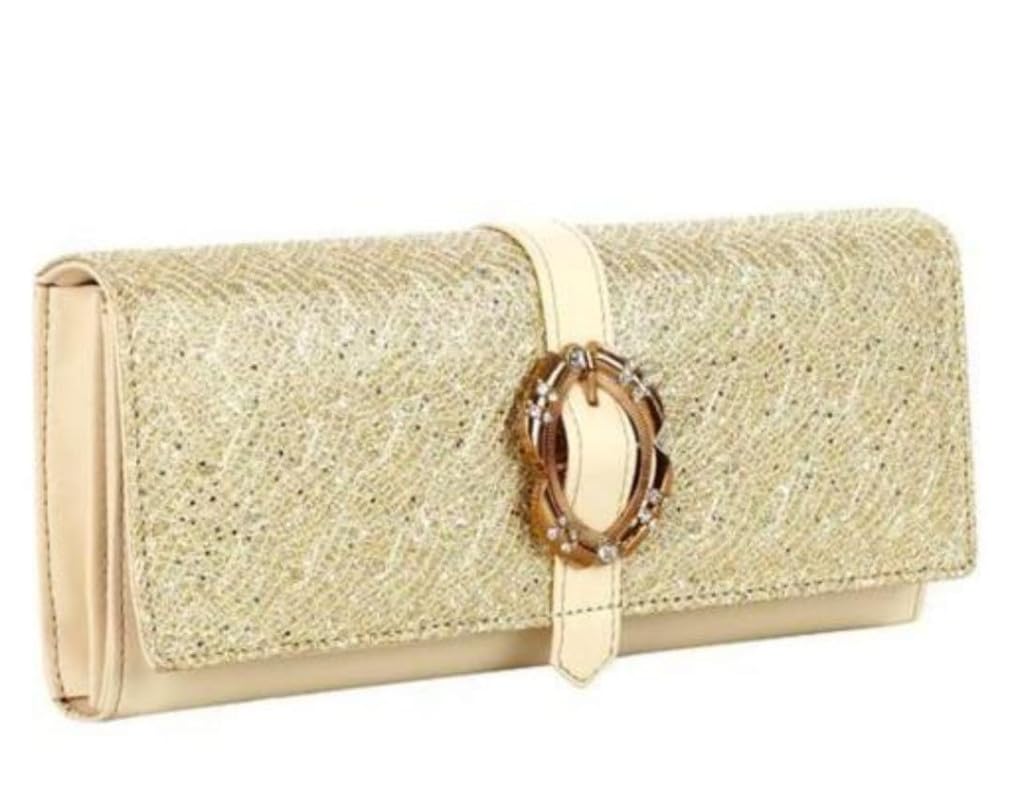 Nms Trendy Regular Fashionable Ladies Purse Leather Handbag Stylish Clutch Wallet for Women and Girls Gold Pack of 1-picture-40