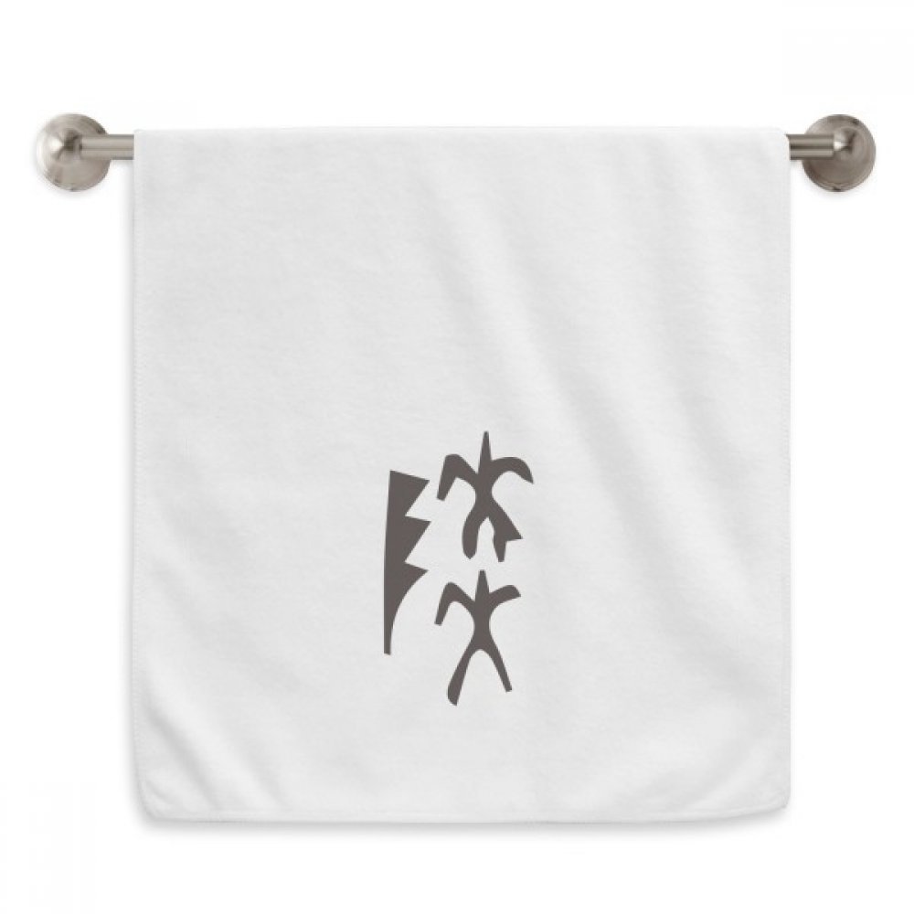 Serviettes débarbouillettes os chinois lu pour un bien-être zen à la maison
