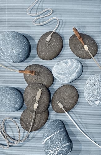 Support de câble de bureau lesté et magnétique pour cordon USB