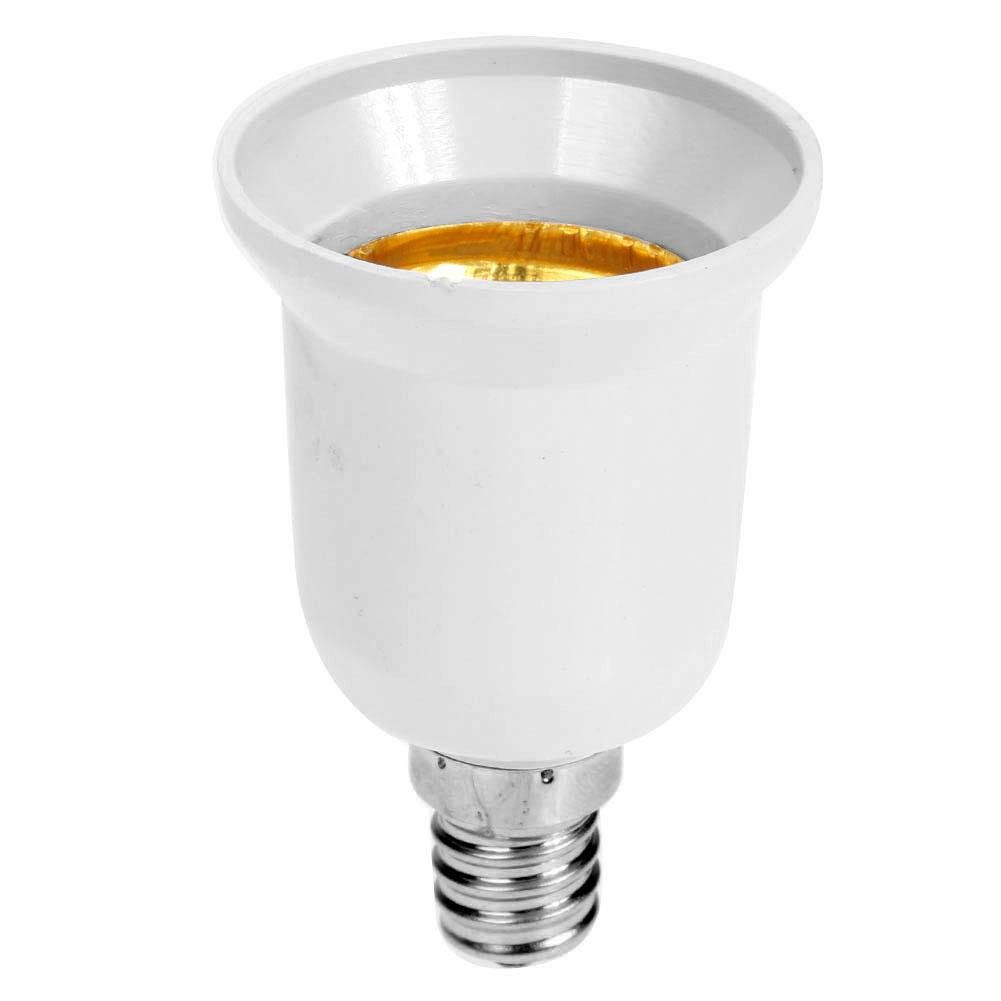Alinuoyq E12 To E27 Adapter Lengthen Extended Converter Lamp Holder Lighting Parts