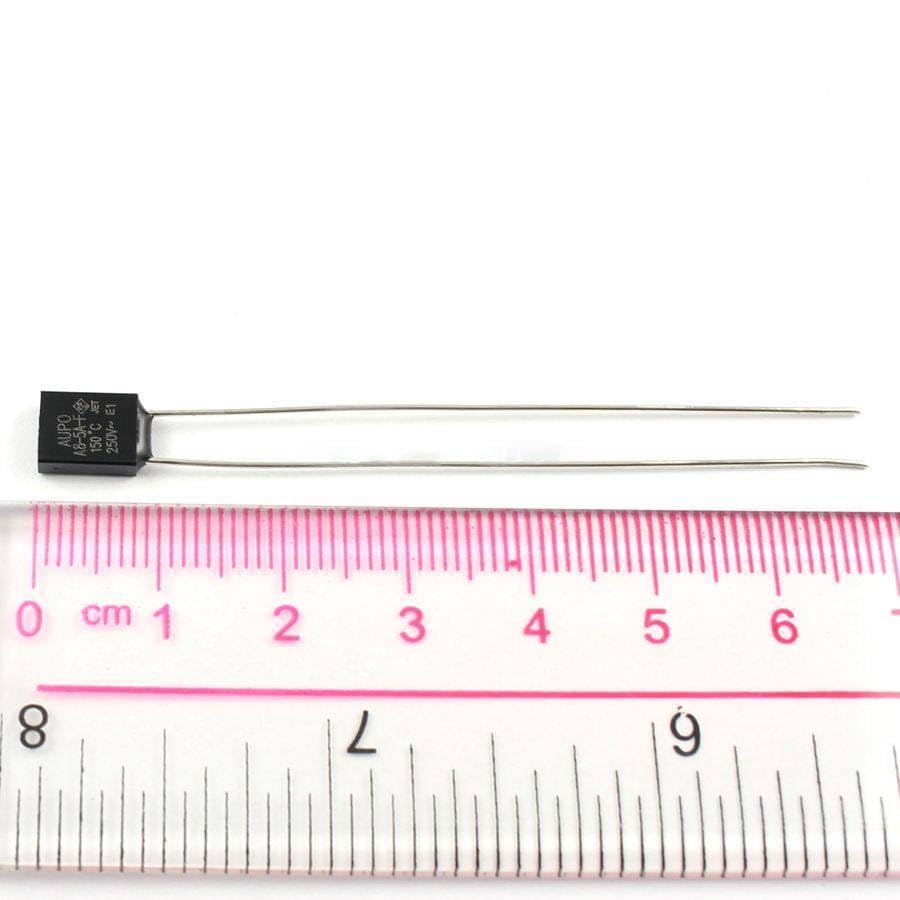 100 Pcs Thermal Fuse Cutoff TF 150 Degree 250V 5A A8-5A-F