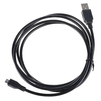 6ft Fast Charger ONLY Micro USB Cable for Sony Xperia Z3 Compact Z2 Z1 T3 T2 E3, BLACK