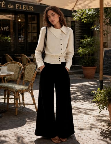 Image of Aelfric Eden Womens Cotton Linen Shirt Button Asymmetrical Neck