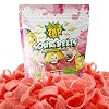 SourZap Sour Belts | 8-Ounce Pack | Sour Gummy Candy with Pink Lemonade Flavor | Fruity Candy Belts | Dye Free Candy | Naturally Flavored Sweets for Snacking & Gifting