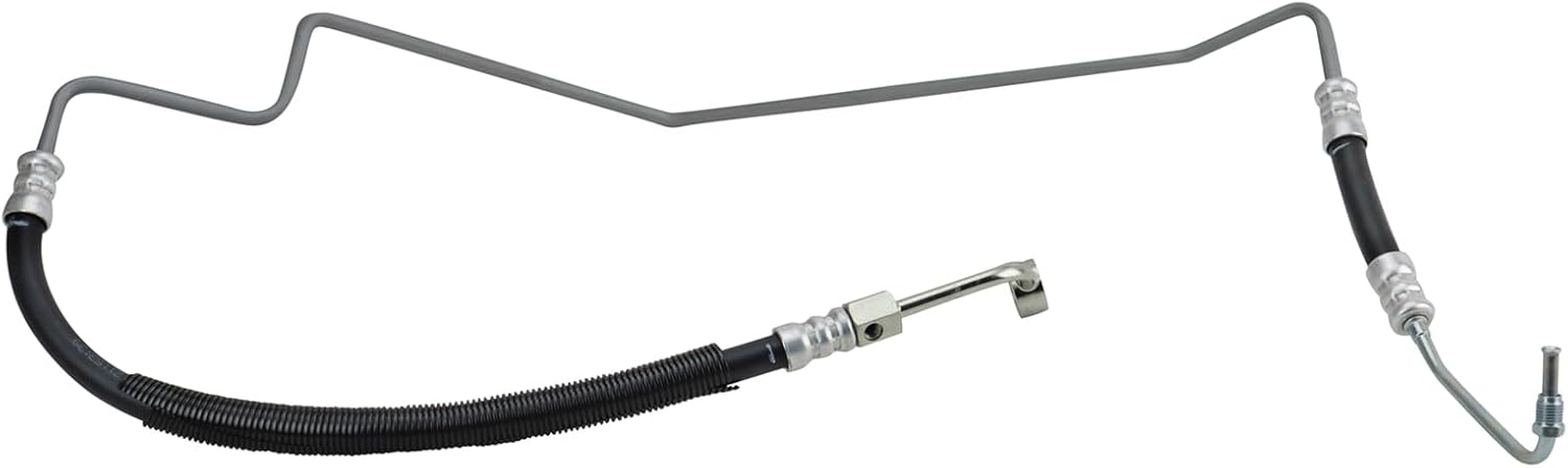 TRQ Power Steering Pressure Line Hose Assembly Compatible with 2000-2004 Nissan Frontier Xterra