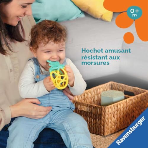 Hochet Ananas Ravensburger Play+ 4869 Silicone Caoutchouc - vue 4