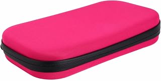 Operitacx Estuche Protector para Auscultador Fetal de Eva Diseño de Malla y Correa Portátil, Resistente a Salpicaduras y Fácil Almacenamiento para Accesorios de Embarazo