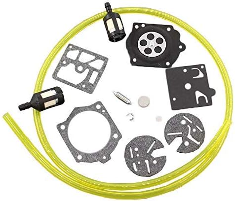 HQparts Carburetor Carb Repair Kit for 015 015AV 15AVE 015L HDC17 Carburetor K10-HDC 44 140S 240S 240SE 240SG 444 Chainsaw
