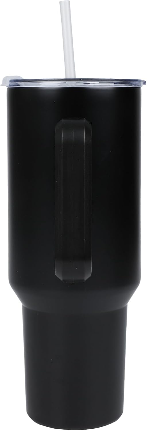 Bioworld Kuromi 40 Oz. Stainless Steel Tumbler With Leak-Proof Lid