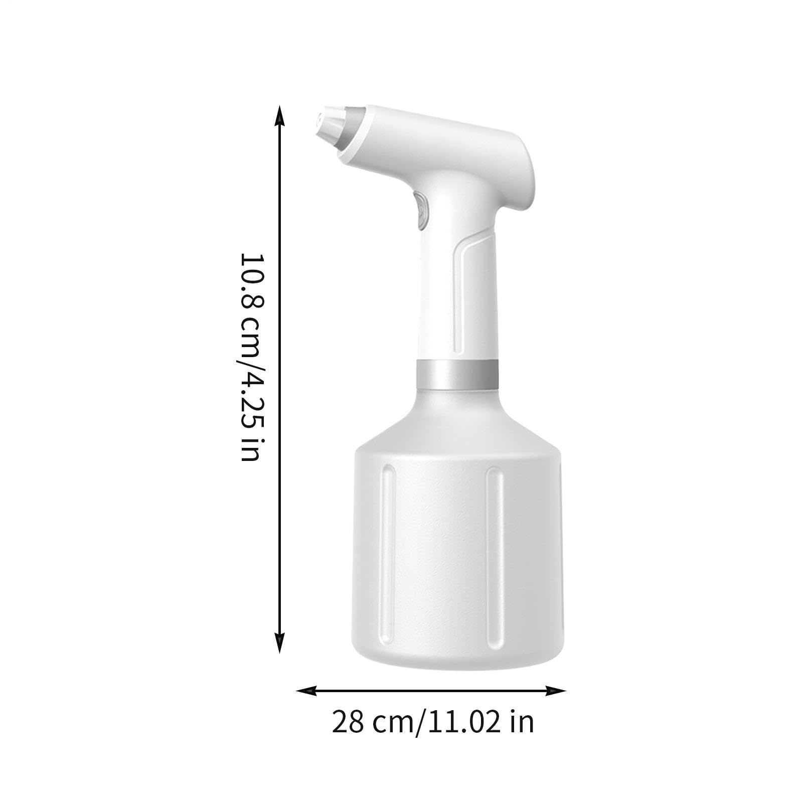 Bottiglia spray automatica 1L ricaricabile portatile Plant Mister | Mister elettrico per fertilizzazione pulizia lavaggio patio prato giardino interno esterno cortile