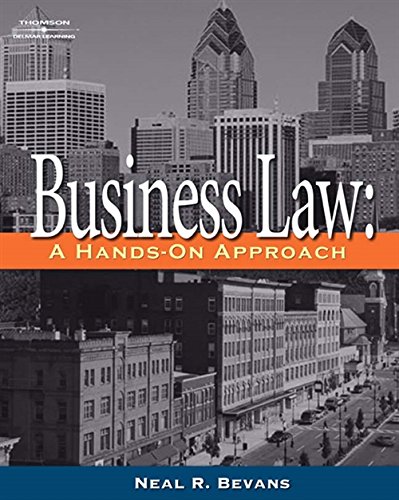 Business Law: A Hands-On Approach