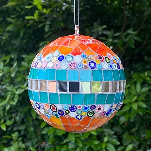 Youway Style Floral Mosaic Tiles For Crafts,6/8/10Mm Millefiori Lampwork Glass Beads With Holes,Mosaic Glass Pieces For Diy Garden Crafts,Jewelry Making #TOP3