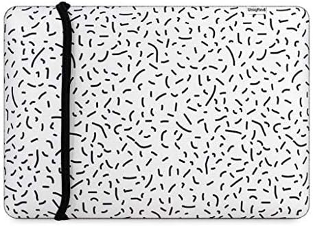 Uniqfind Neoprene Laptop Sleeve Compatible with MacBook MacBook Pro 16 inch(A2141), White Marble