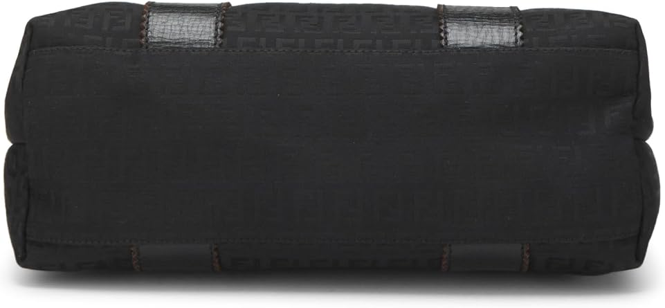 Pre-loved Black Zucchino Canvas Zip Tote Medium, Black