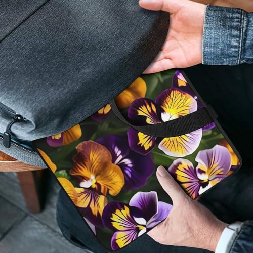 Housse tablette 10 pouces Pansy Perfection et étui ordinateur portable - 4