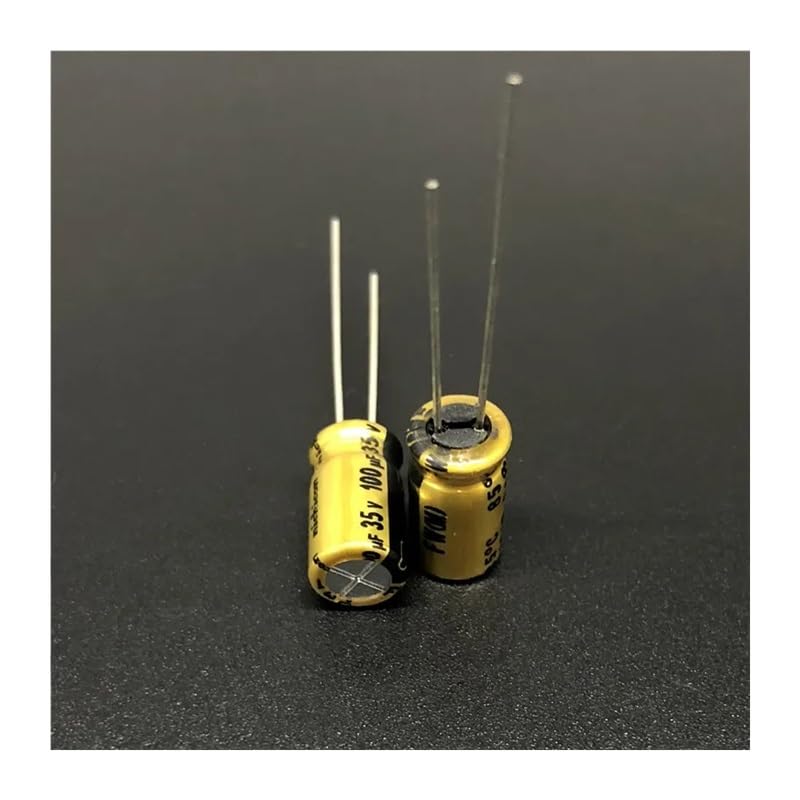 Condensatori Audio Nichicon FW 100uF 35V 6,3x11mm, Made In Japan, Alta Qualità, Lotto Da 10/100pz