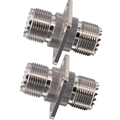 Acoplador SO239 a SO239 UHF Hembra a Hembra Pack x2 miniatura 4
