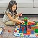MAGNA-TILES Storage Bin Bundle 84-Piece Magnetic Construction Set, The ORIGINAL Magnetic Building Brand