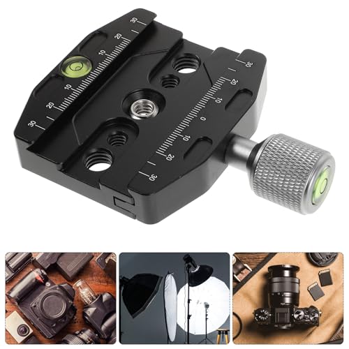 Abrazadera rápida para cámara ideal para viajes de fotografía con trípode y monopié 4