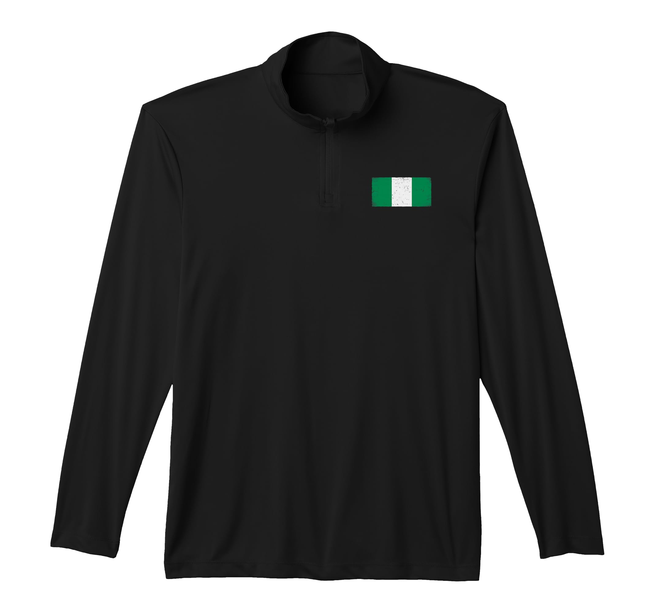 Nigerian Flag Nigeria Performance Quarter-Zip Top