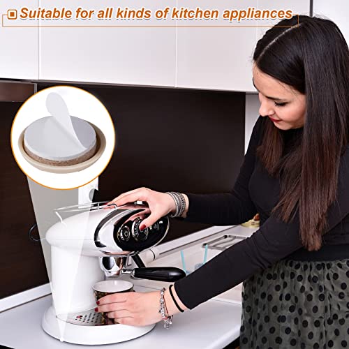 Wehotection 43398-21193 24 Pcs Self-Stick Furniture Sliders,1 Inch Furniture Glides thumb #5