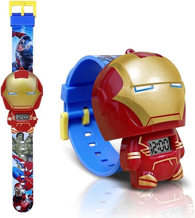 GenericKids Wrist Watch, Superhero Watches with Adjustable Strap for Boys Girls, Best Birthday gift, Birthday return gifts, Christmas gift