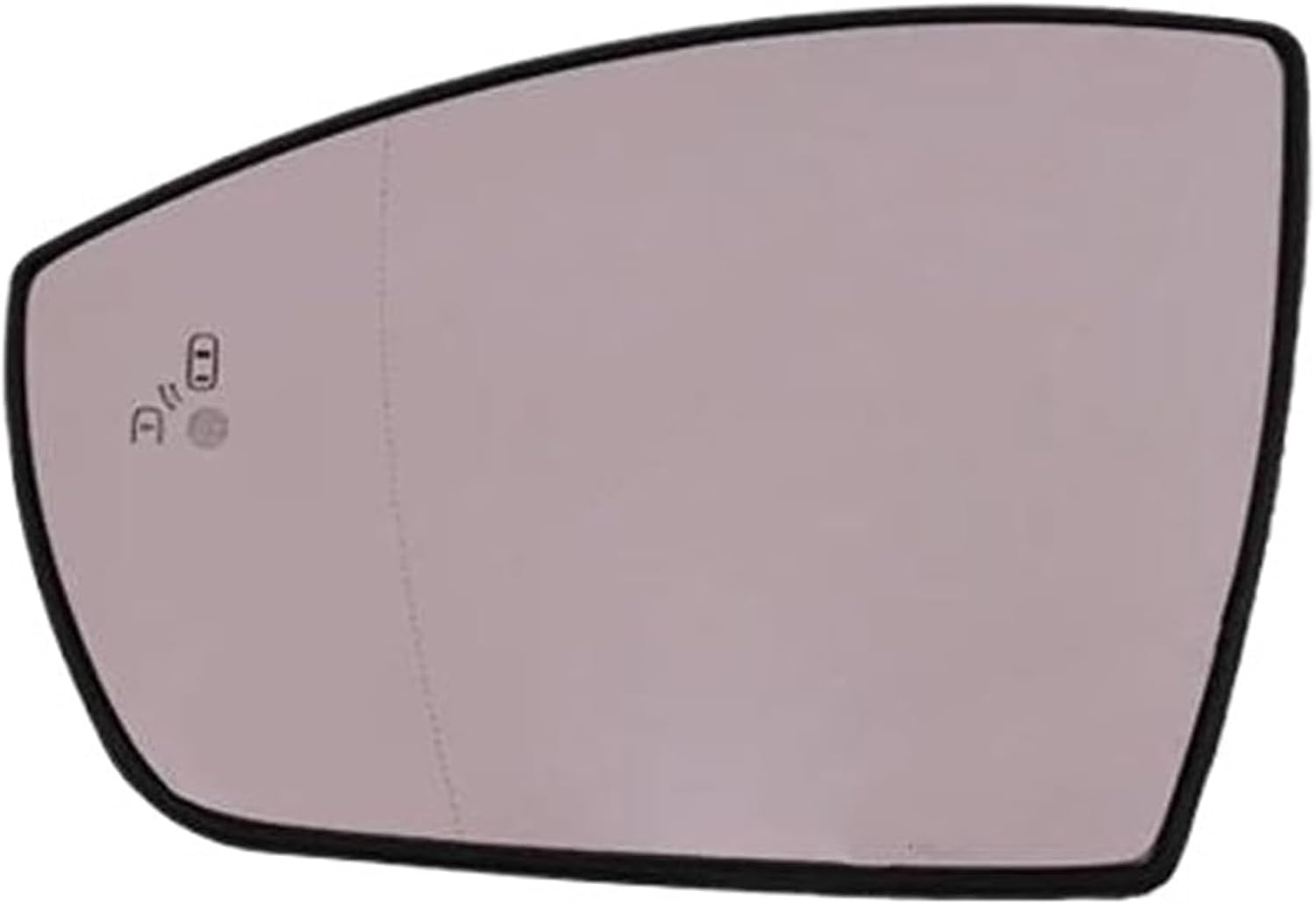 For ECOSPORT 2012-2022 Heated Wide Angle Car Blind Spot Warning Mirror Glass Wing Door