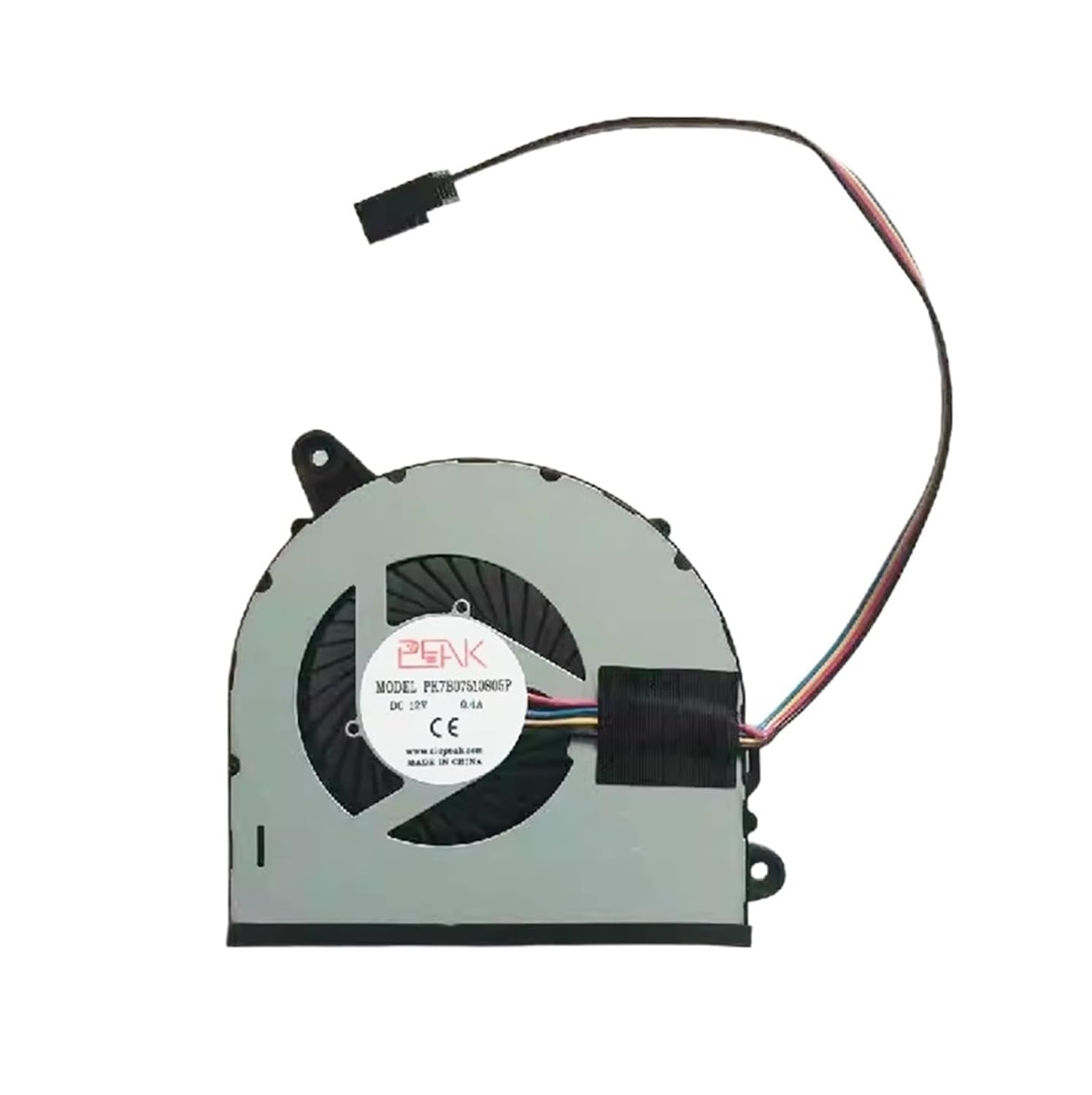 CPU Cooling Fan for PK7B07510S05P DC12V 0.4A Cooler Fans Heatsink Radiator 4-Wire 4-Pin