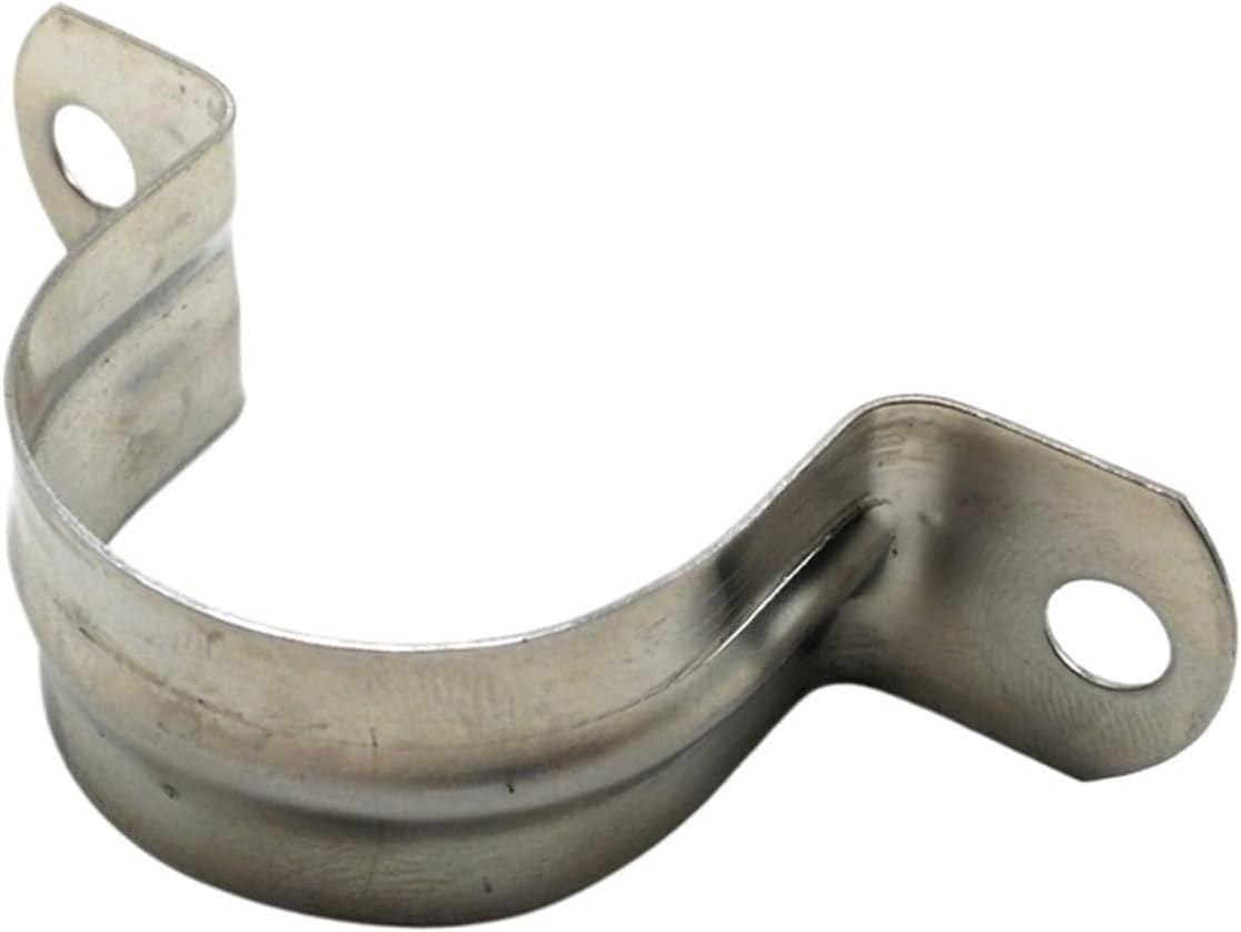 Hose clamp 316 Stainless Steel Saddle Clamp, Heavy Duty Pipe Clamp,C004(20mm (50 Pieces))