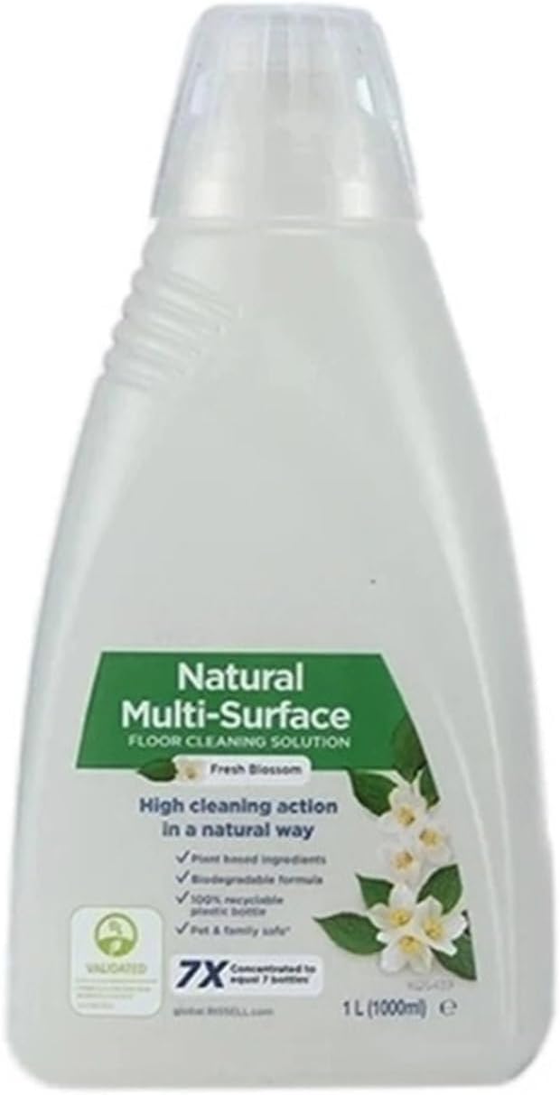 Vacuum Cleaner Cleaning Solution, Compatible for Bissell Floor Washing Machine Special Natural Cleaning Liquid 1L