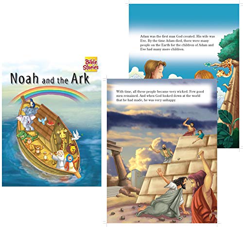 Set of 10 Bible Stories Picture Books for 3+ Year Old Children II