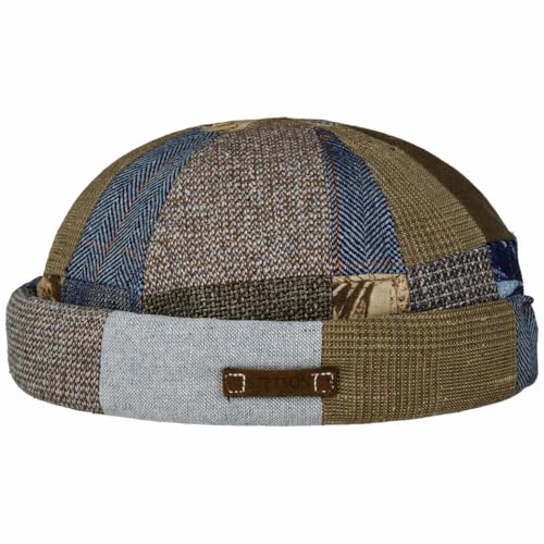 Casquette Stetson Docker Homme légère et respirante style Barista Patchwork