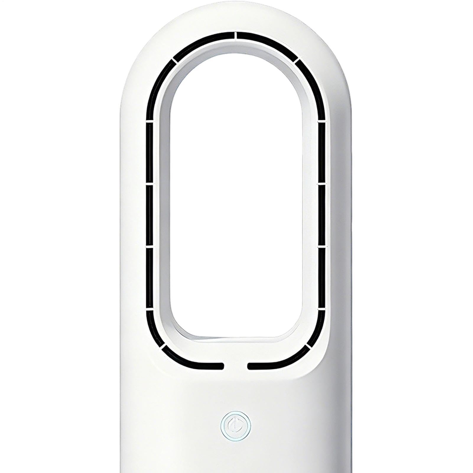 Ventilatori Senza Pale 5 Velocità Silenzioso USB Ricaricabile Luce Notturna | Ventilatore Da Scrivania Per Ufficio Casa Cucina Bagno Studio Viaggio Camper Campeggio Esterno
